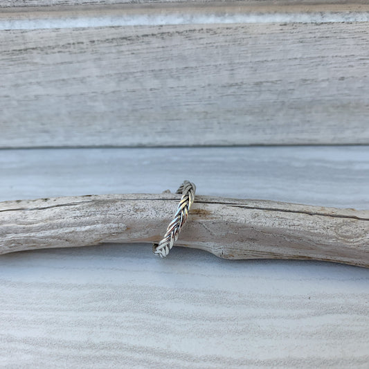 Nantucket Braided Rope Ring